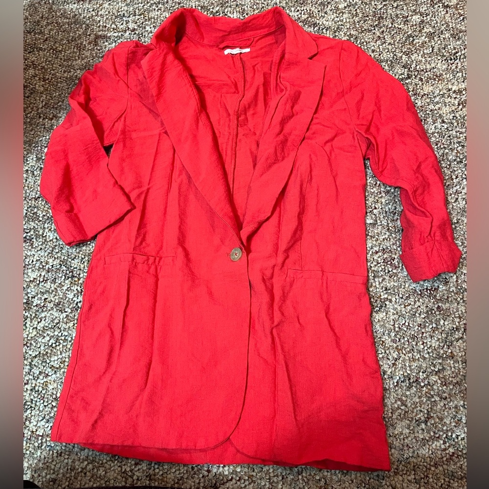 Hot pink blazer